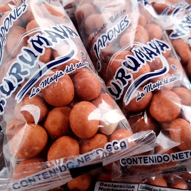 BOLSA DE CACAHUETE JAPONES ( 10 UNIDADES)