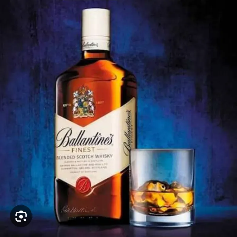 BOTELLA DE BALLANTINES WHISKEY 🍾