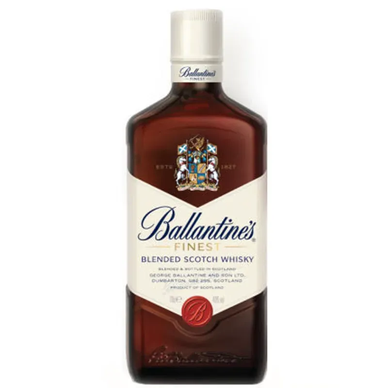 BOTELLA DE BALLANTINES WHISKEY 🍾