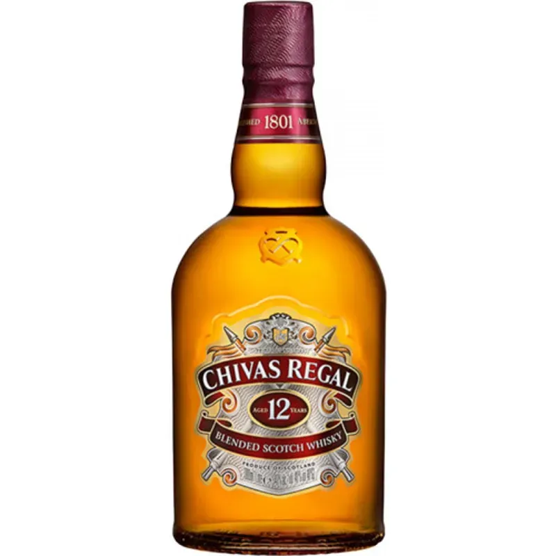 BOTELLA DE CHIVAS REGAL 12 AÑOS 🍾