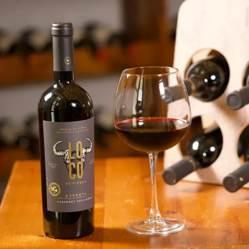 BOTELLA DE VINO LOCO CABERNET SAUVIGNON 🍷