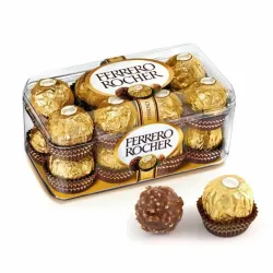 CAJA DE FERRERO ROCHER( 16 bombones) 💪🏿