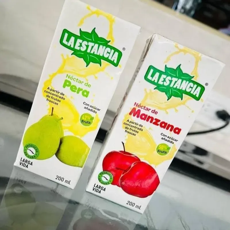 CAJA DE JUGO DE PERA Y MANZANA( 27 unidades)