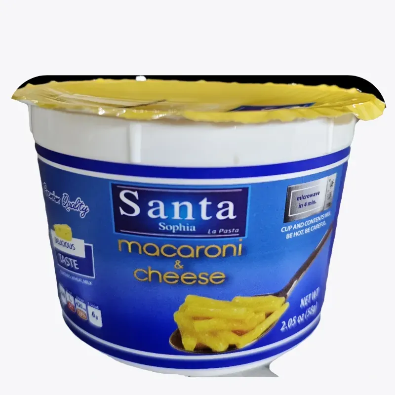 CAJA DE MACARRONES CON QUESO (18 unidades)(58g cada unidad)