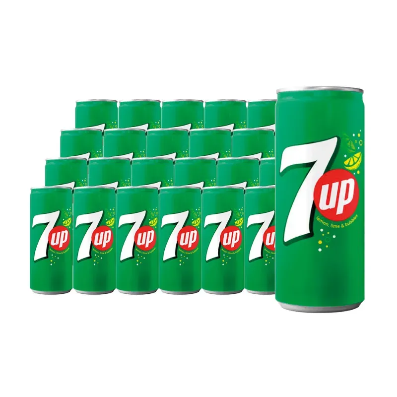 Caja de  Refresco de limon 7up