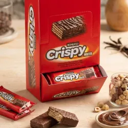 CAJA DE WAFER CRISPY DE CHOCOLATE( 24 UNIDADES)