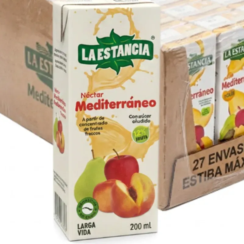 CAJA ENTERA JUGOS MEDITERRANEOS( 27 unidades)