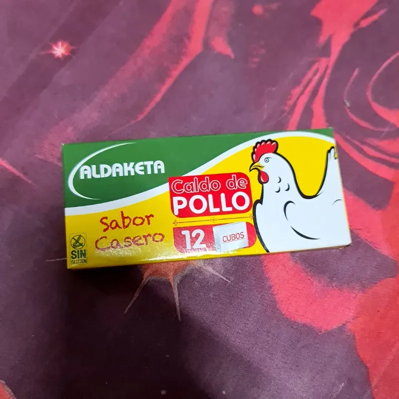 CALDITO DE POLLO( CAJA DE 12 PASTILLITAS