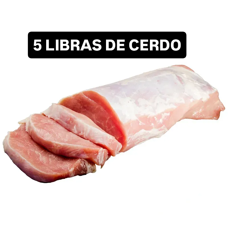 CARNE DE CERDO SIN HUESO( 5 LIBRAS) 🥩🐖🥩🥩🥩