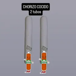 CHORIZO COCIDO ( 2 TUBOS)