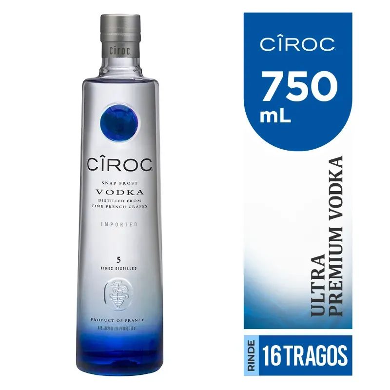 CIROC VODKA 750 ML 🥃