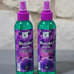 Colonia Bonabel agua de Violetas( 2 pomos)