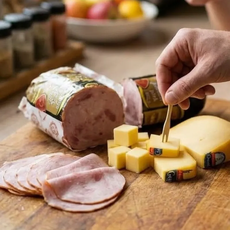 COMBO DE 2 JAMONES YORK Y MITAD QUESO GOUDA