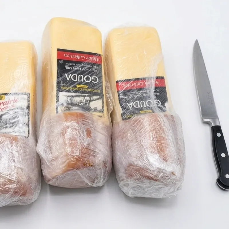 COMBO DE JAMON VIKING+QUESO GOUDA(3.1+2.2) 🤤