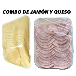 COMBO DE JAMÓN Y QUESO GOUDA LASQUEADO 1.9 LB aprox
