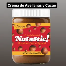 Crema de Avellanas y Cacao NUTASTIC