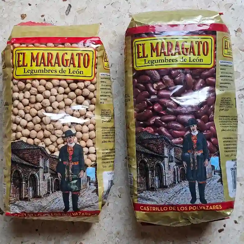 FRIJOL COLORADO Y GARBANZO( 1y1)