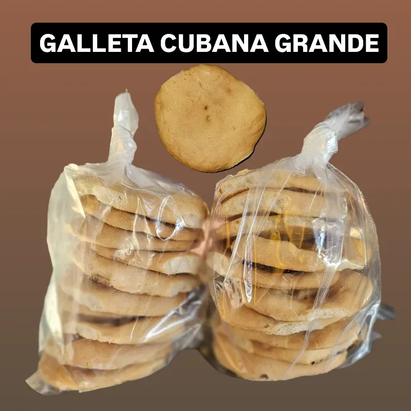 GALLETA CUBANA GRANDE (2 paquetes de 10 unidades)🍪🍪 