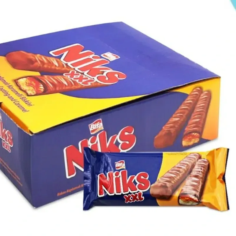 Galletas cubiertas de chocolate con caramelo Niks( 24 unidades)
