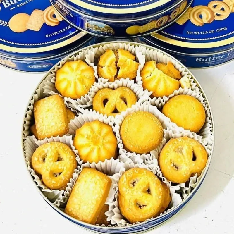 Galletas de mantequilla danesas originales Castellum