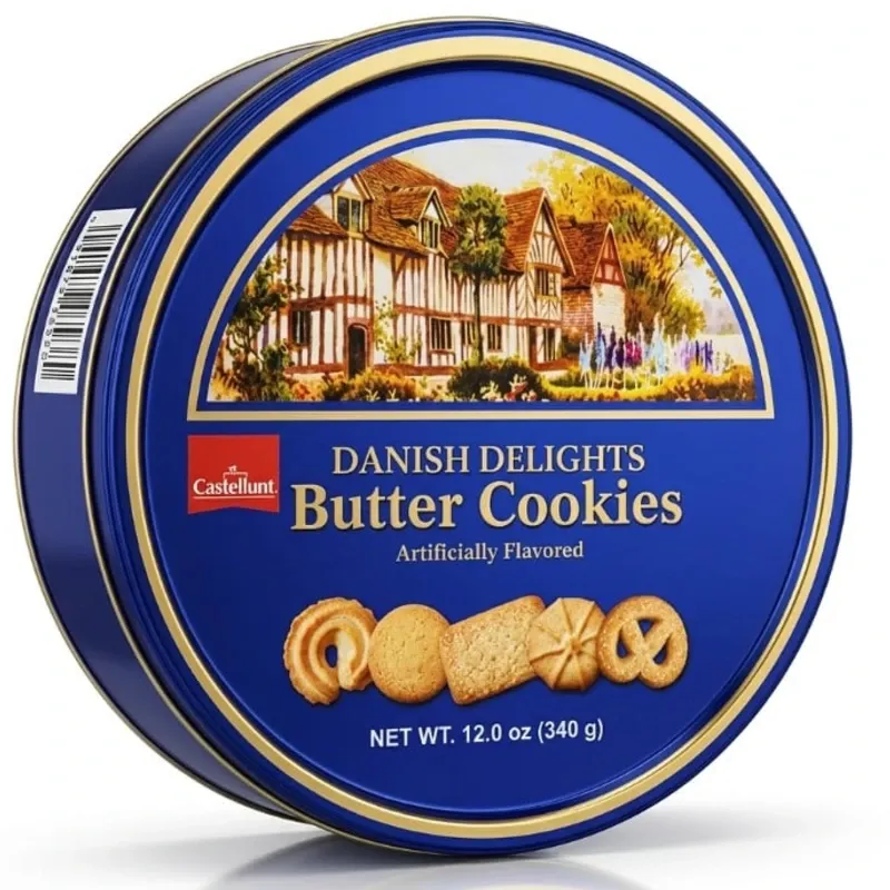 Galletas de mantequilla danesas originales Castellum