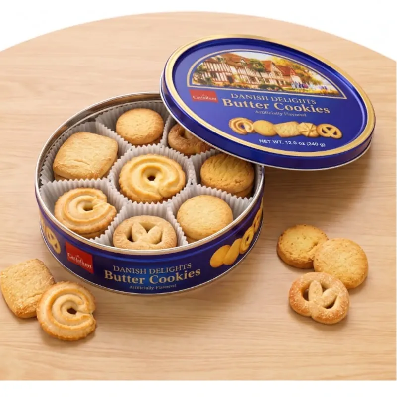 Galletas de mantequilla danesas originales Castellum