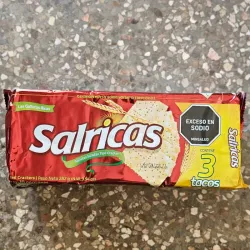 Galletas de Soda Saricas 3 tacos