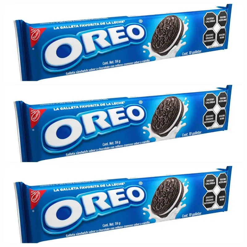 GALLETAS OREOS ( 3 paquetes)
