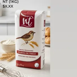 HARINA DE TRIGO 1 KG