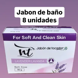 JABON DE BAÑO( 8 jabones)