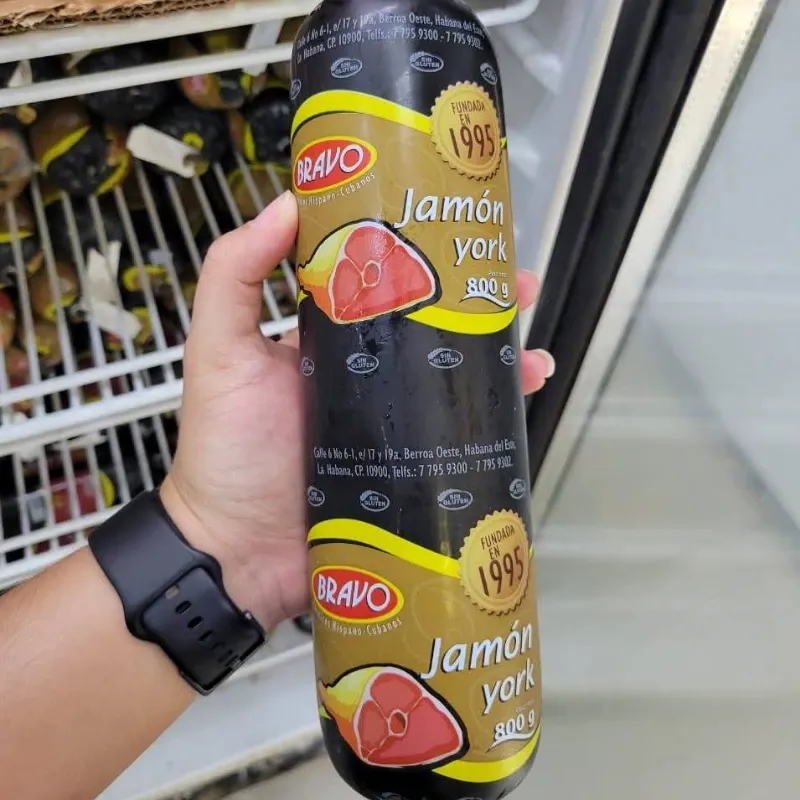 JAMON BRAVO YORK 800gr=1.76 libras