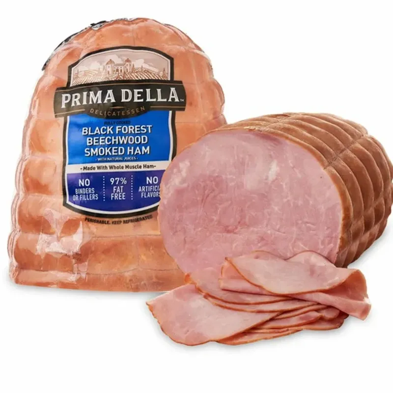 JAMON ENTERO AHUMADO IMPORTADO PRIMA DELLA BLACK( 8 libras)💪🏿🇺🇸