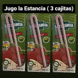 JUGO LA ESTANCIA DE 200 ML ( 3 cajitas)