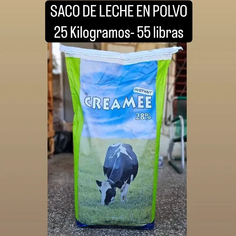 LECHE EN POLVO UN SACO DE 25KG -55 LIBRAS
