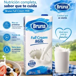 Leche Entera BRUNA 1 Ltr 🥛🍼