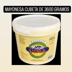 MAYONESA CUBETA GRANDE DE 3.6 kg