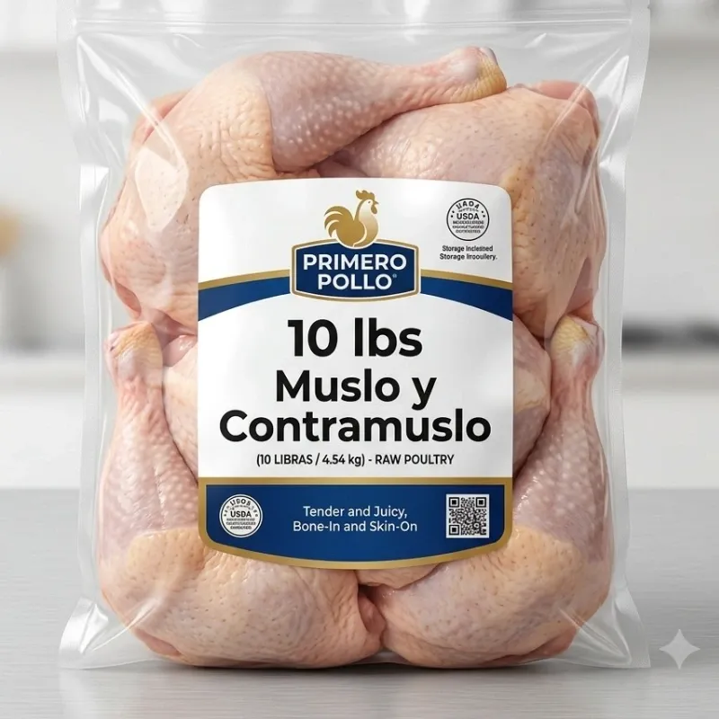POLLO ( MUSLO Y CONTRAMUSLO) 10 libras 🍗