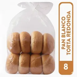Pan Redondo ( 8 unidades)