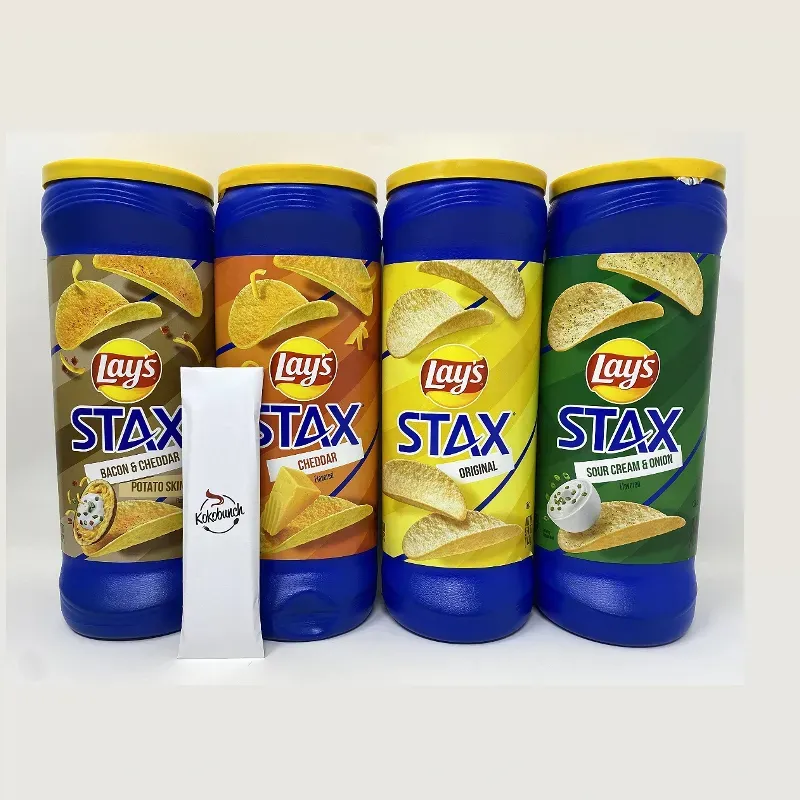PAPAS LAYS STAX ( 4 TUBOS)