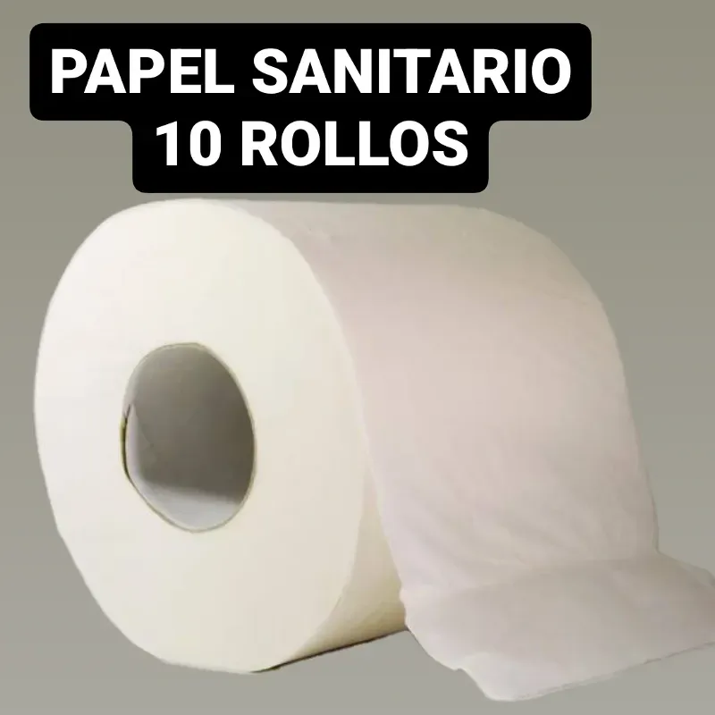 Papel Sanitario( 10 rollos)