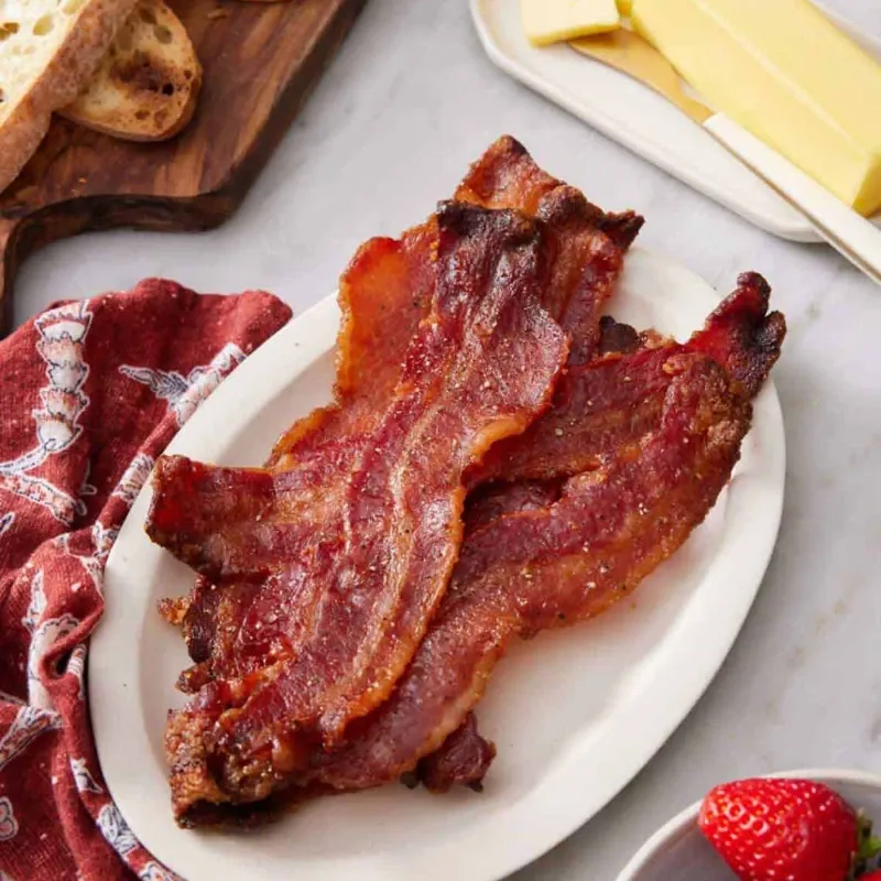 PAQUETE DE BACON LASQUEADO( tocino) Smithfield 340 gramos 🇺🇲