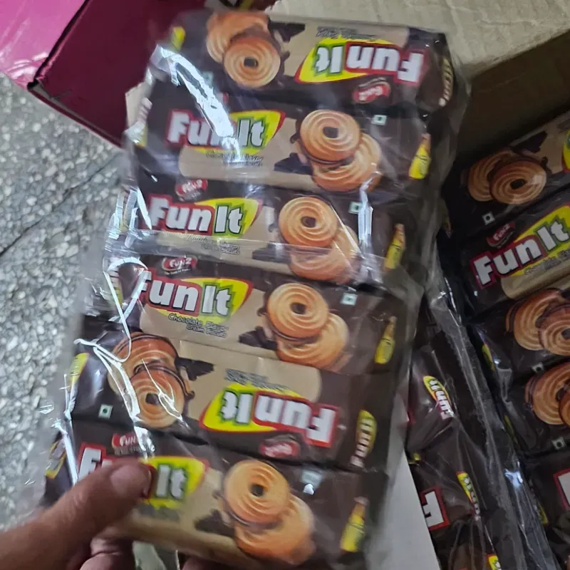 PAQUETE DE GALLETAS FUNNY (12 UNIDADES)