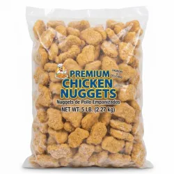 Paquete de Nuggets de Pollo Empanizados  5 libras
