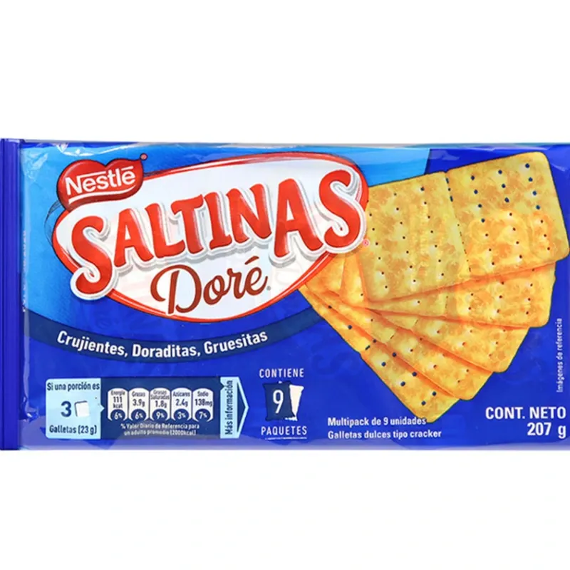 PAQUETE DE SALTINAS DORÉ