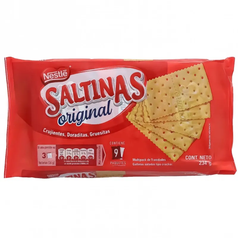 PAQUETE DE SALTINAS ORIGINALES