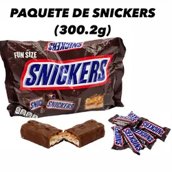 PAQUETE DE SNICKERS (300.2g)