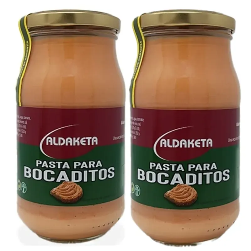 PASTA DE BOCADITO ALDAKETA🥪🥪( 2 pomos)