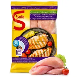 PECHUGA de POLLO sin hueso ni piel 1kg SADIA