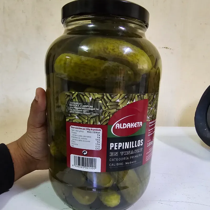 PEPINILLOS ALDAKETA 3.8 KG