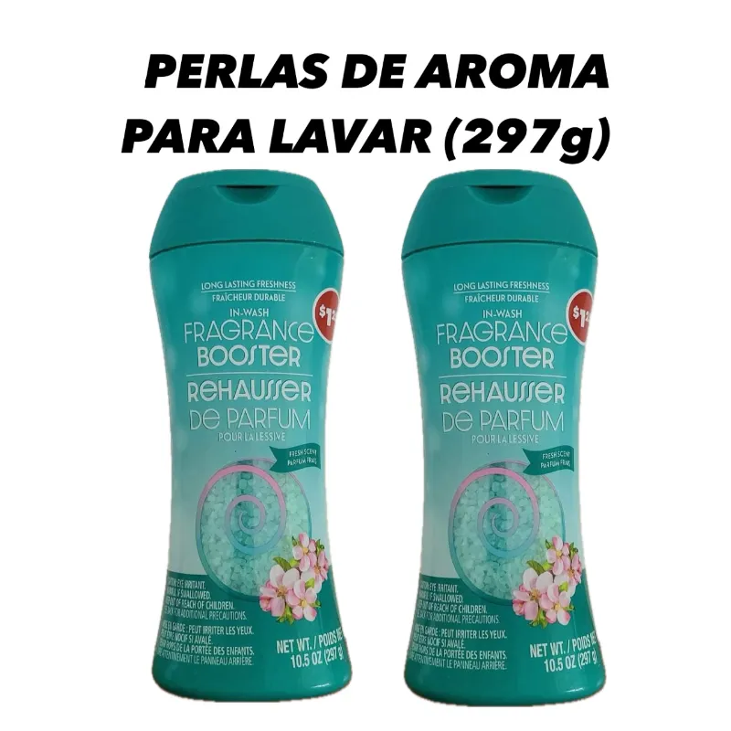 PERLAS DE AROMA PARA LAVAR(2 POMOS DE 297g cada uno)